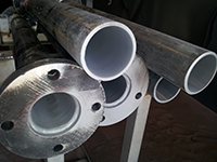 inside pipe